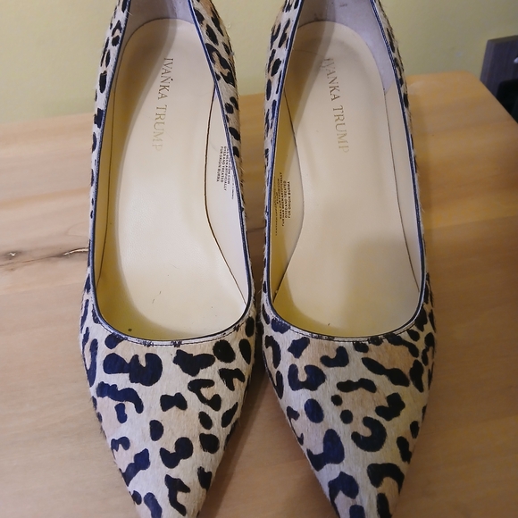 Ivanka Trump Shoes - Ivanka Trump Calf Hair 3 Inch Heel